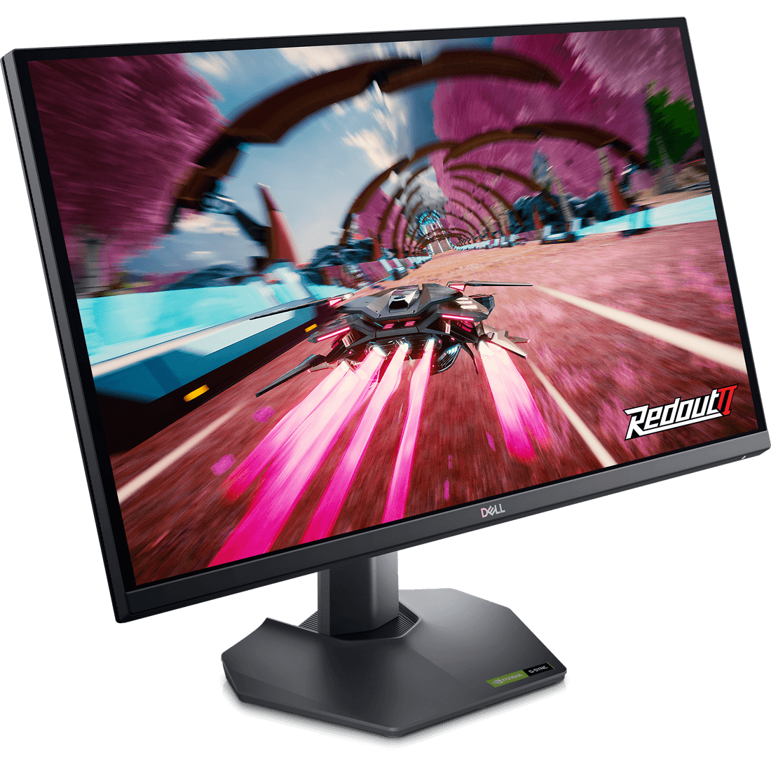 Dell G2724D 27-inch QHD 165Hz gaming monitor on stand