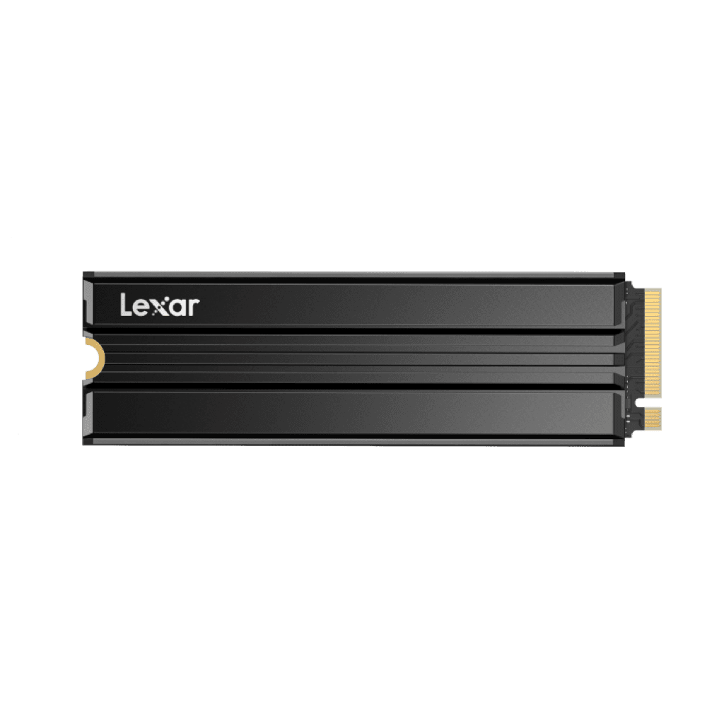 Lexar NM790 2TB NVMe SSD with heatsink