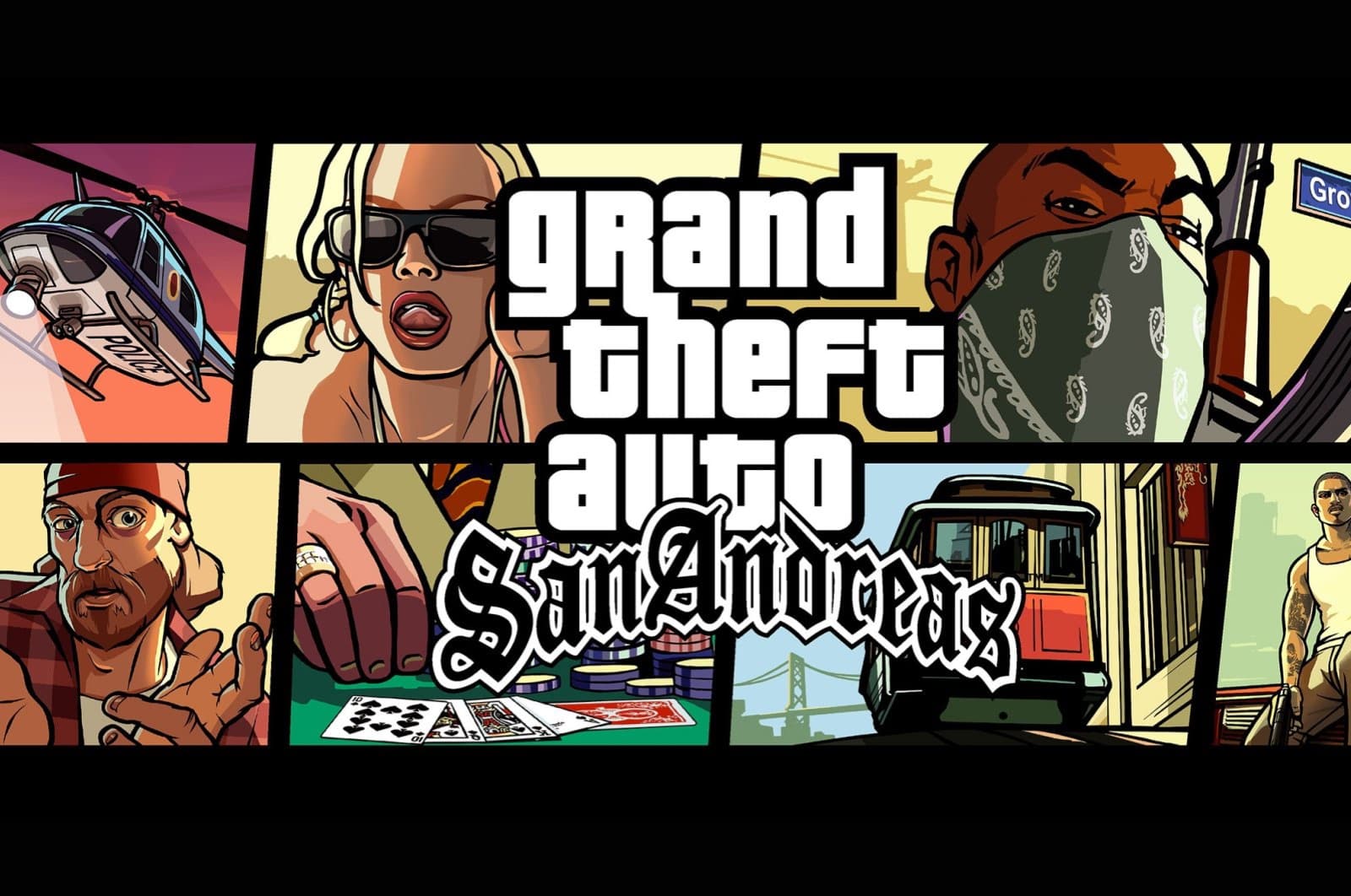 Grand Theft Auto: San Andreas cover art