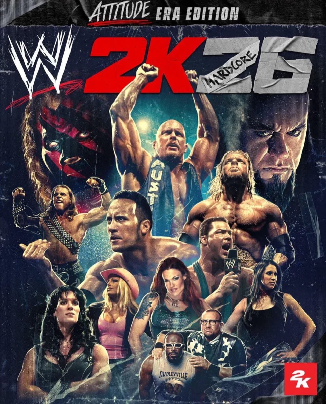 WWE 2K26 cover art